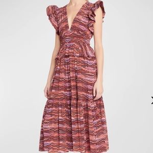 Ulla Johnson Bendetta Purple Dress